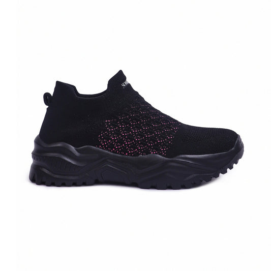Ortho Cloud Slip Ons 2.0 - Midnight Bloom Black