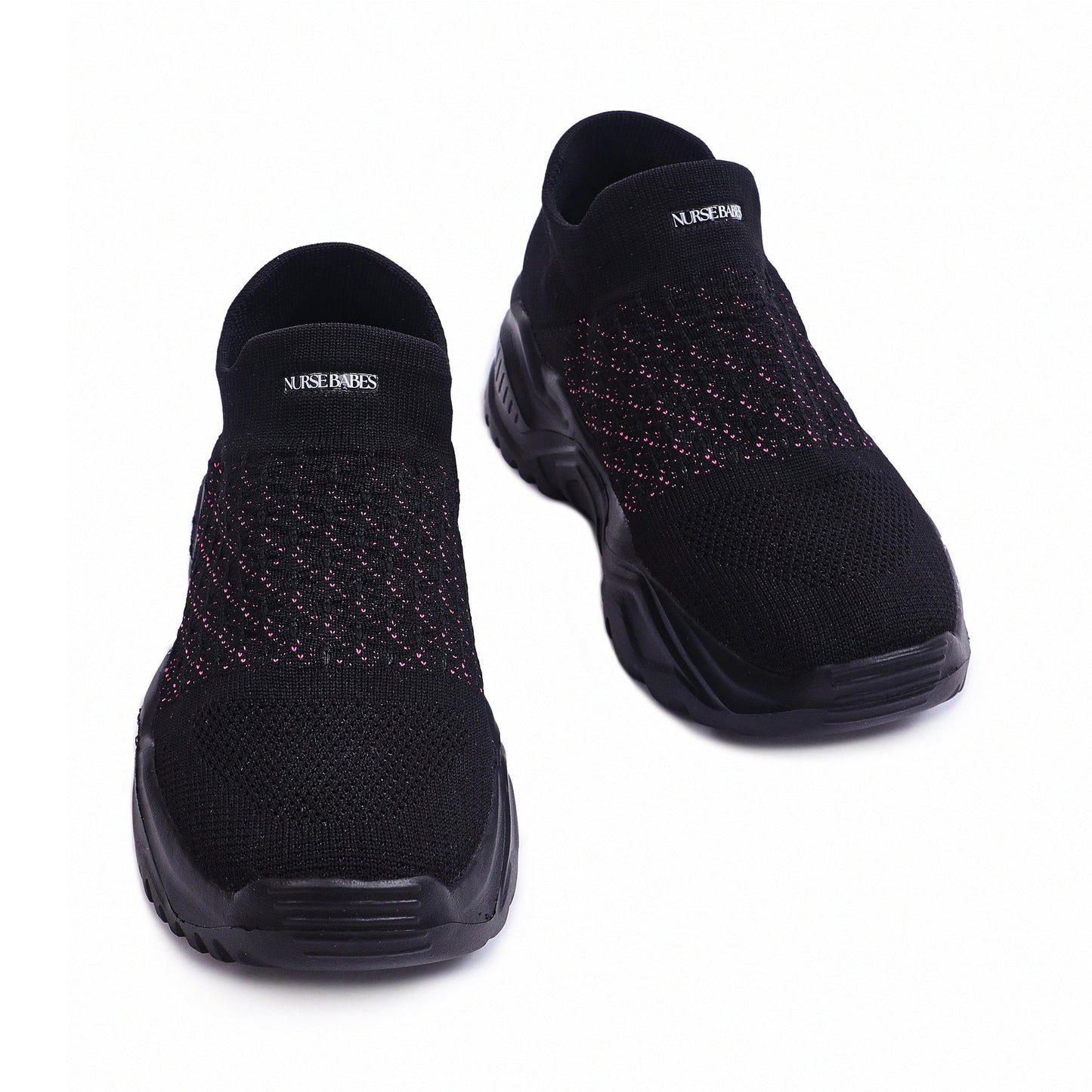 Ortho Cloud Slip Ons 2.0 - Midnight Bloom Black