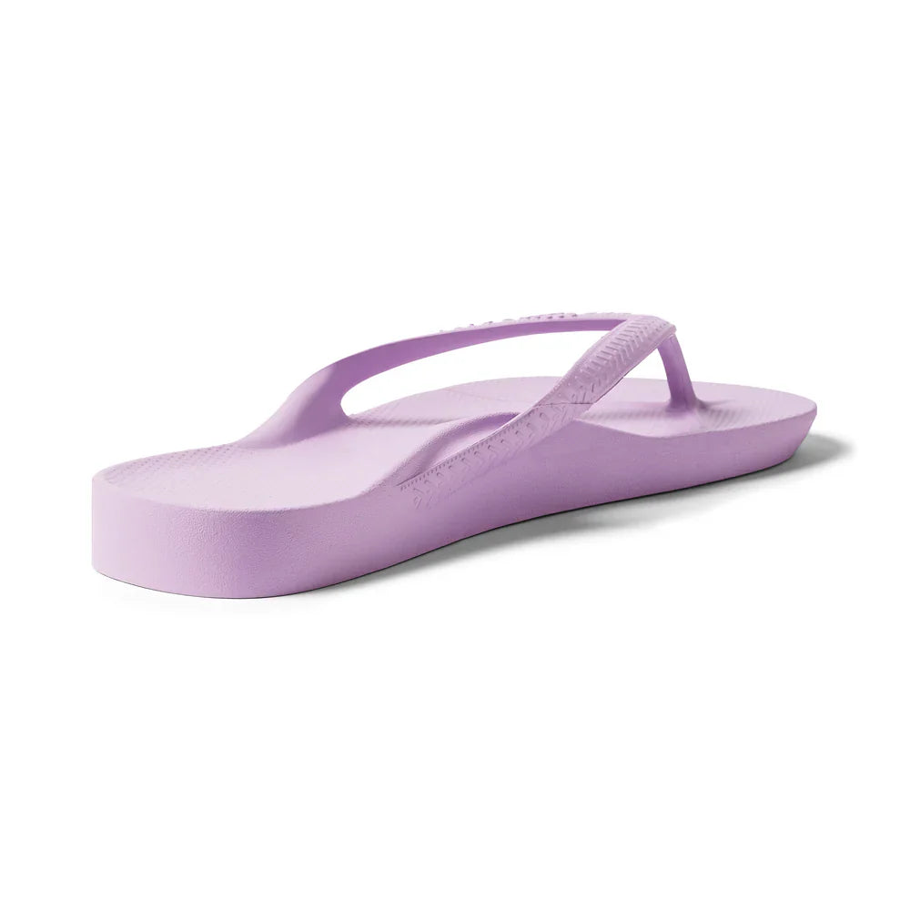 V-Strap Thong Sandals - Lilac