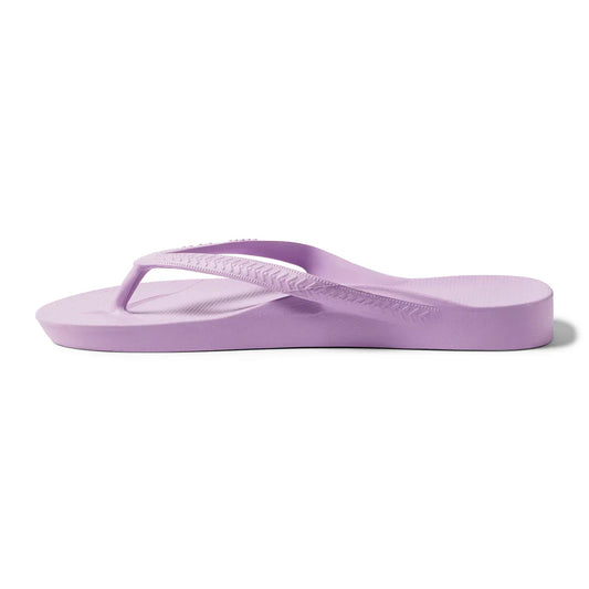 V-Strap Thong Sandals - Lilac