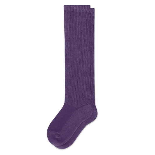 Padded Easy-Stretch Knee High Socks – Royal Purple
