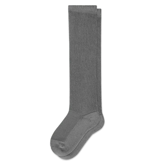 Padded Easy-Stretch Knee High Socks – Gray