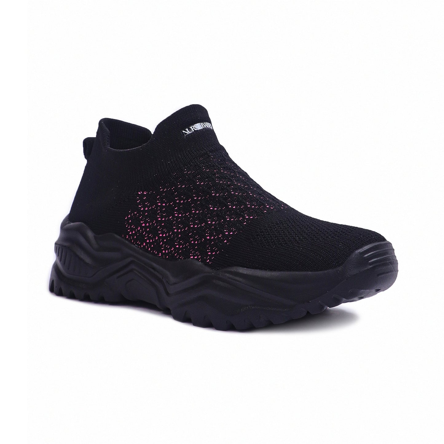 Ortho Cloud Slip Ons 2.0 - Midnight Bloom Black