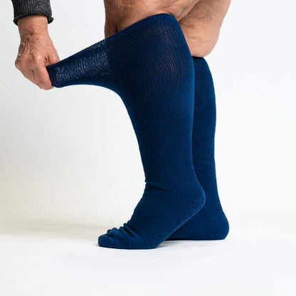 ComfortFlex™Socks - Navy Blue