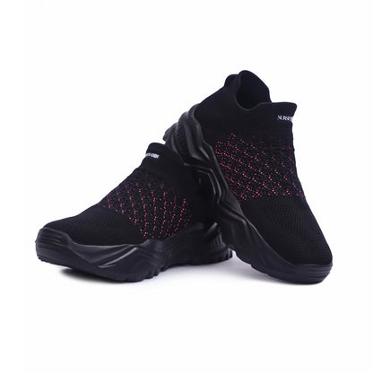 Ortho Cloud Slip Ons 2.0 - Midnight Bloom Black
