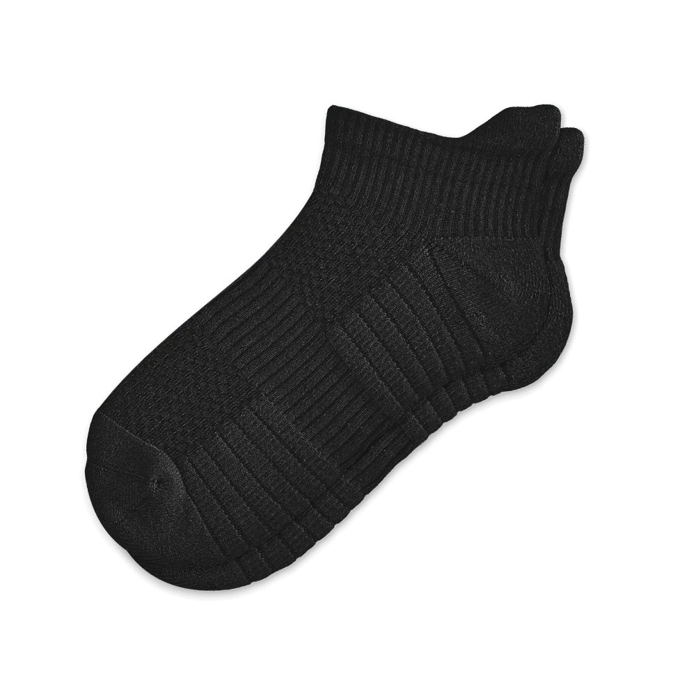 FlexRelief™ Ankle Compression Socks – Black