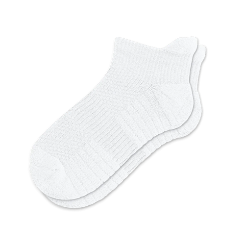 FlexRelief™ Ankle Compression Socks – White