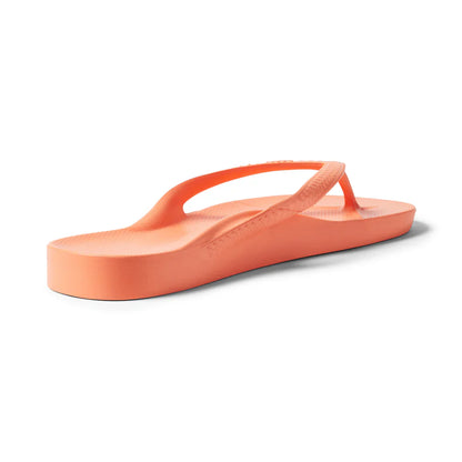 V-Strap Thong Sandals - Peach