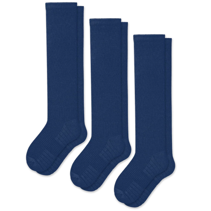FlexRelief™ Compression Socks – Navy Blue