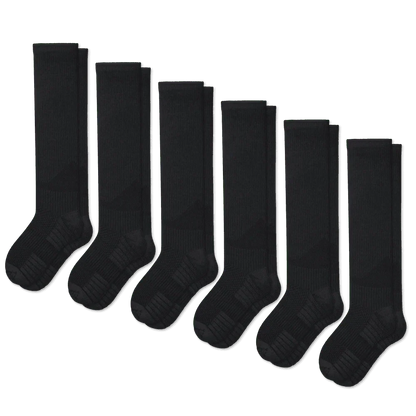 FlexRelief™ Compression Socks – Black