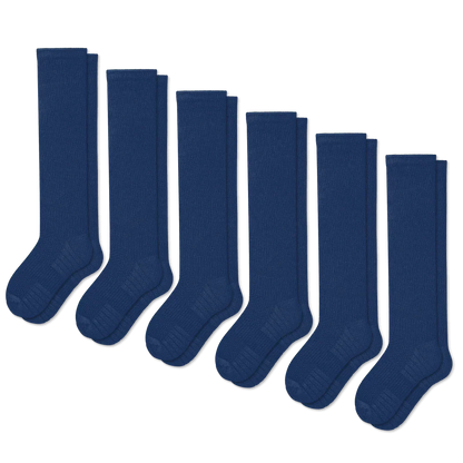FlexRelief™ Compression Socks – Navy Blue