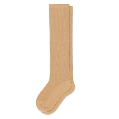Padded Easy-Stretch Knee High Socks – Tan