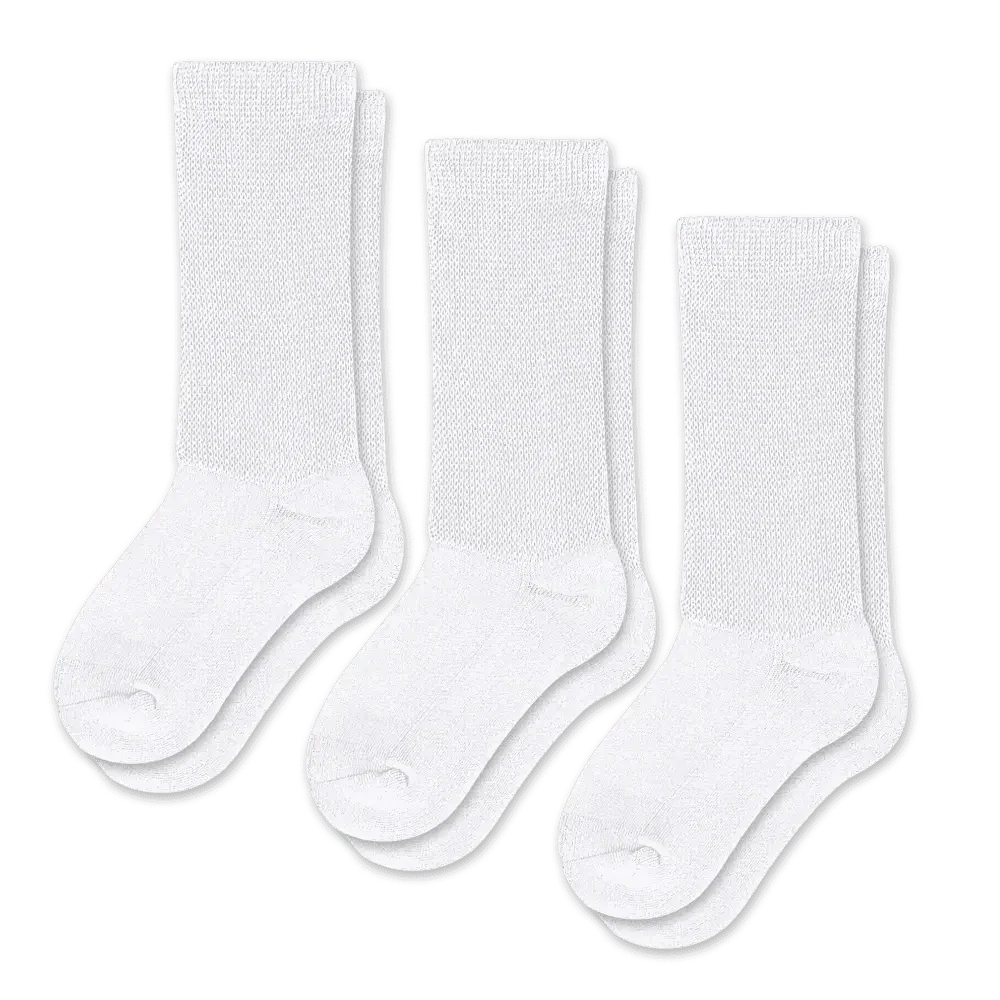 ComfortFlex™Socks - White