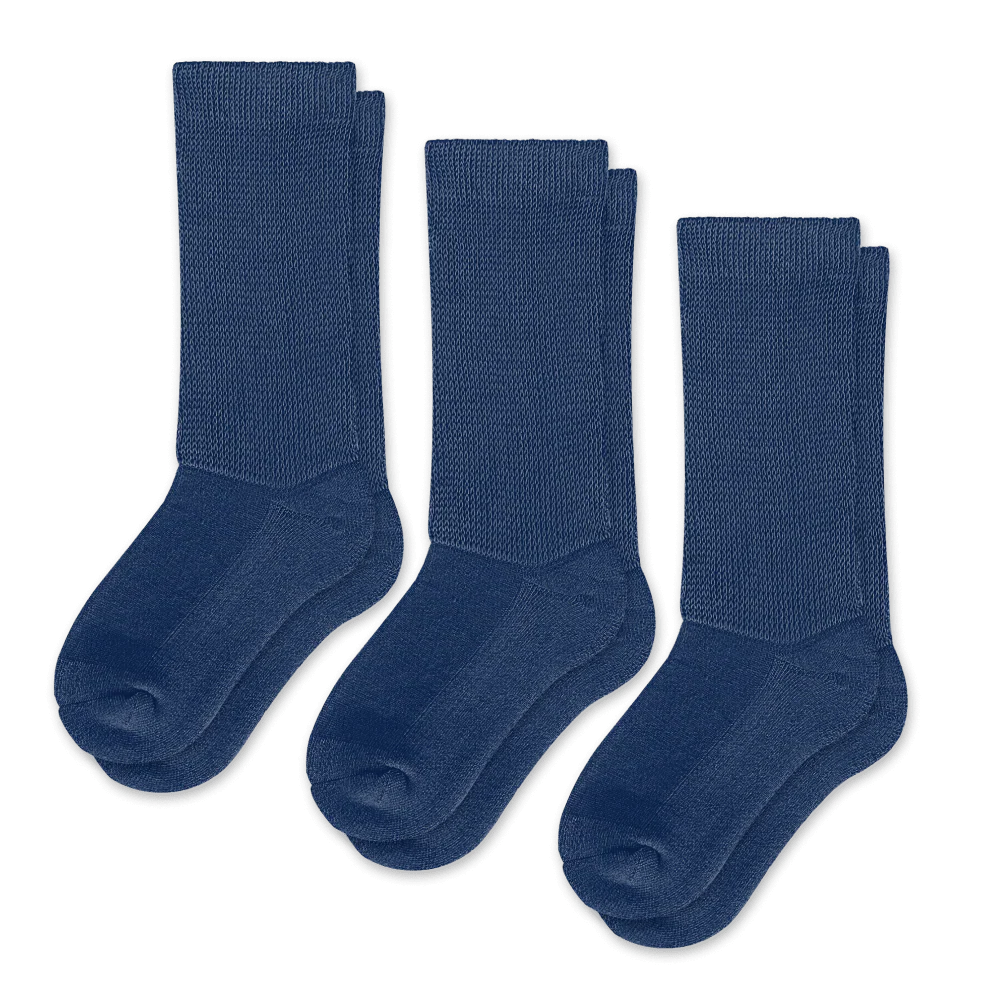 ComfortFlex™Socks - Navy Blue