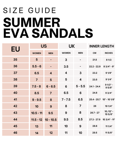 Summer EVA Sandals by Qomfort