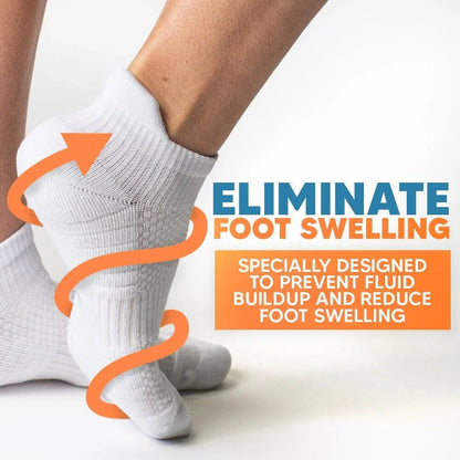 FlexRelief™ Ankle Compression Socks – Black