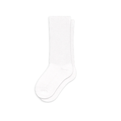 ComfortFlex™Socks - White