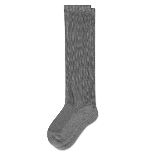 Padded Easy-Stretch Crew Socks – Gray