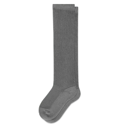 Padded Easy-Stretch Knee High Socks – Gray