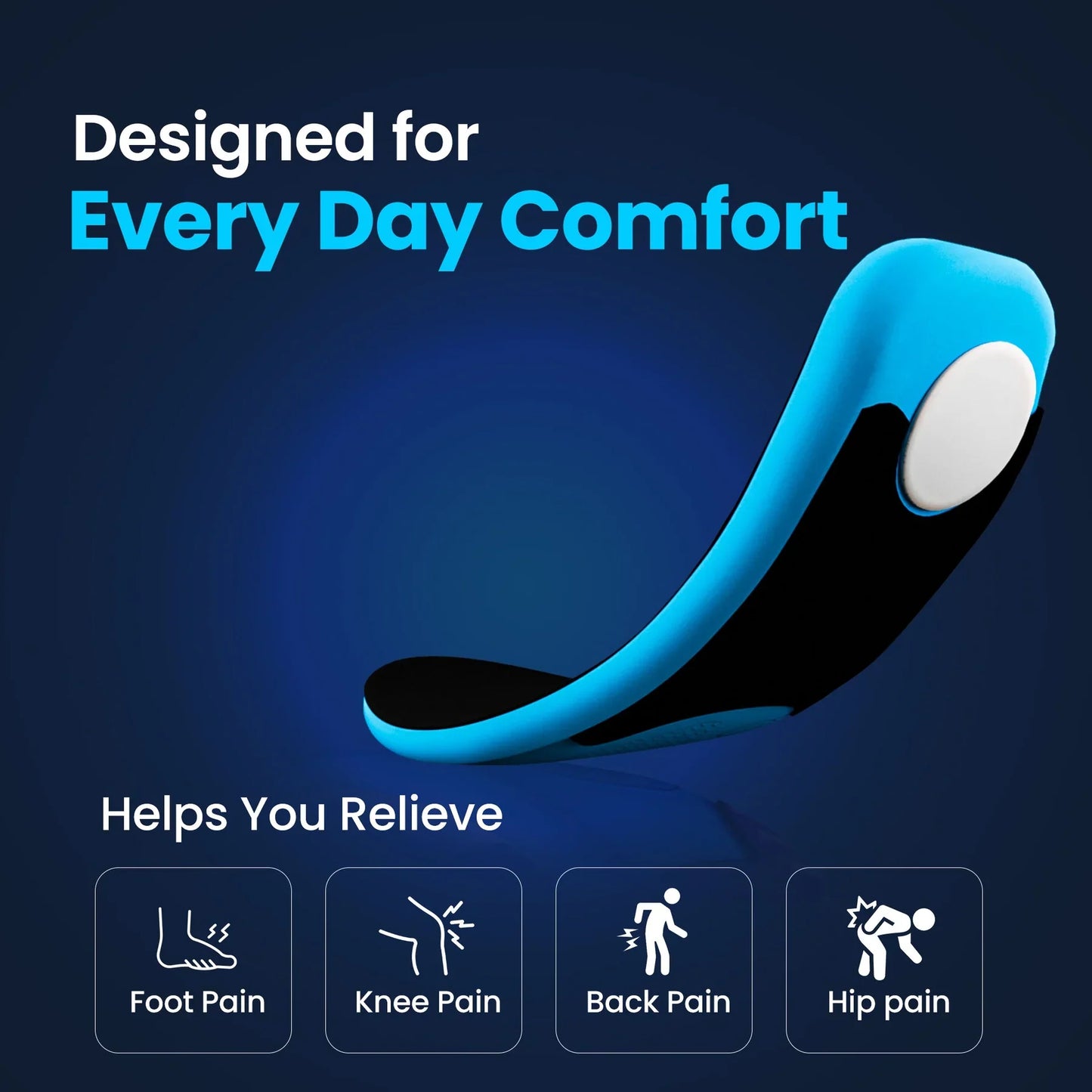 3-Pack All-Day Comfort & Support Insole